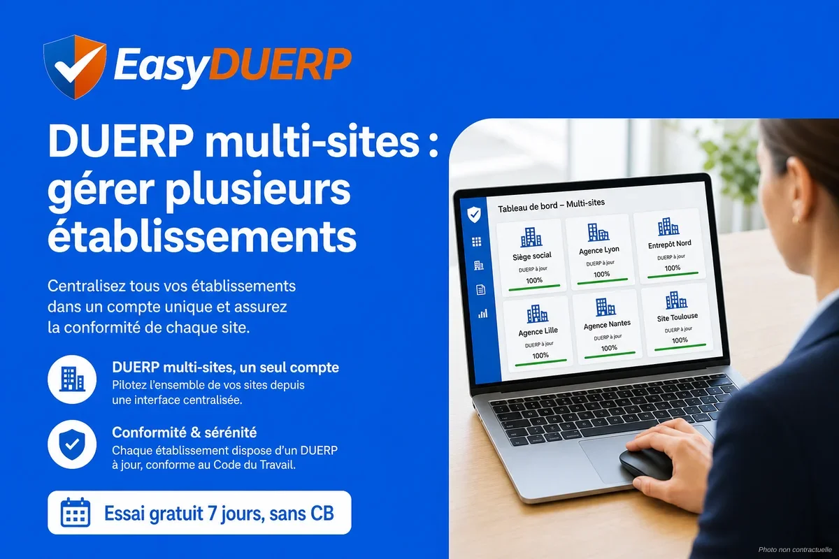 DUERP multi-sites : gérer plusieurs établissements